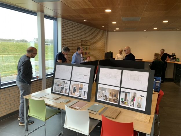 Inrichting nieuwe pand Haren