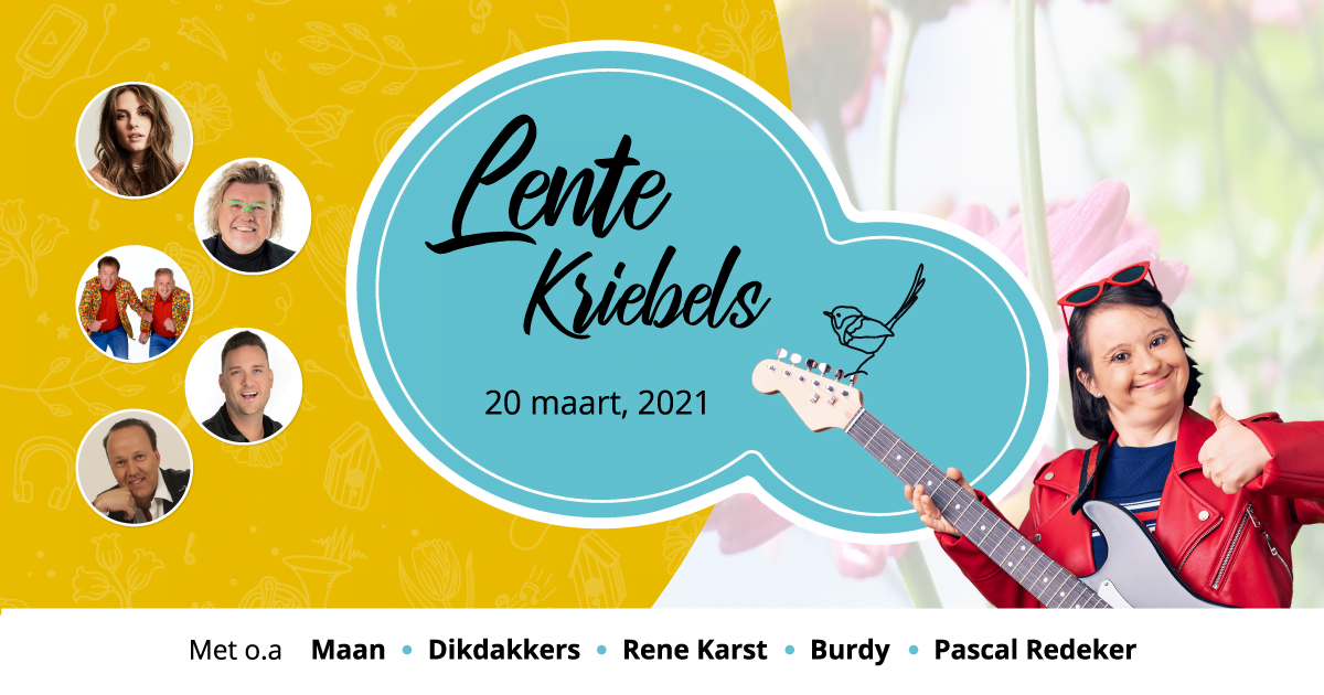 Wij geven een feestje! Het online Nexus Festival biedt mensen met een verstandelijke beperking een feestelijke avond vol muziek en vermaak in hun eigen huiskamer. Met (video)optredens van Maan, Pascal Redeker, René Karst, Burdy en de Dikdakkers. Iets voor iemand in jouw omgeving?