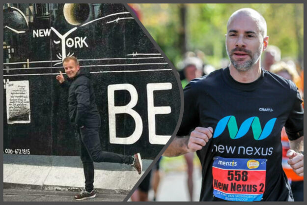 Martijn en Mark naar Central Park Martijn en Mark gaan de marathon van NY lopen voor stichting Beatrix Kinderziekenhuis