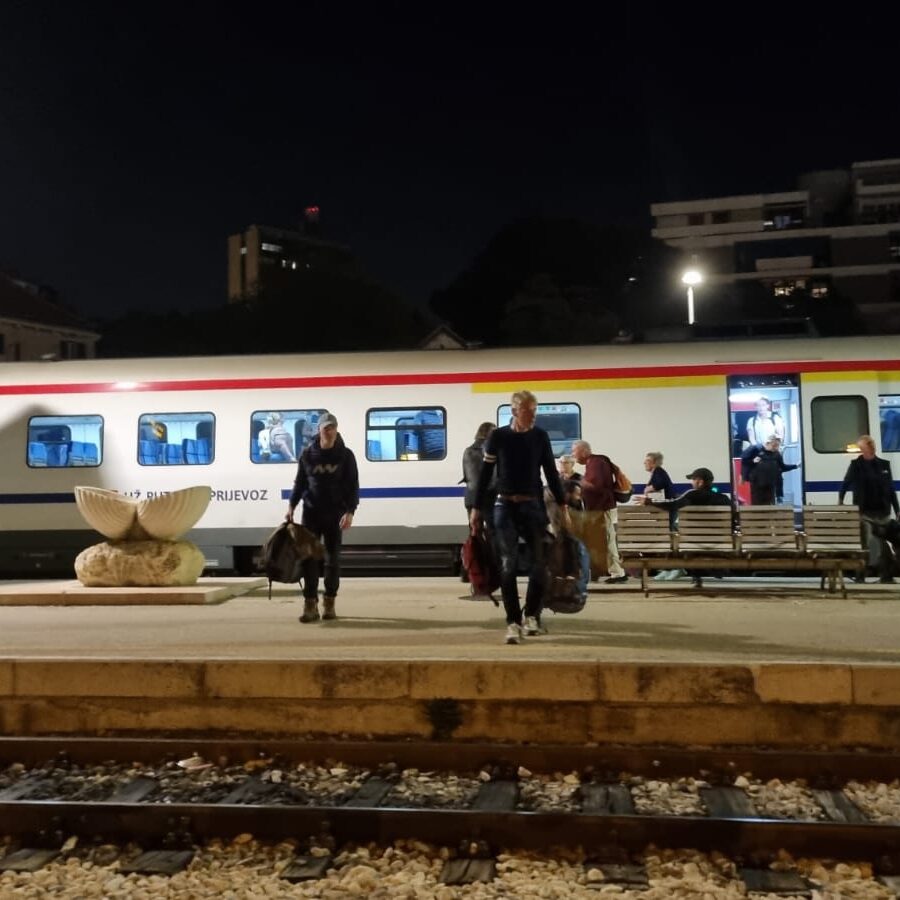 Treinreis Split Martin en Mark