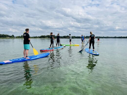 Suppen op Paterswoldsemeer