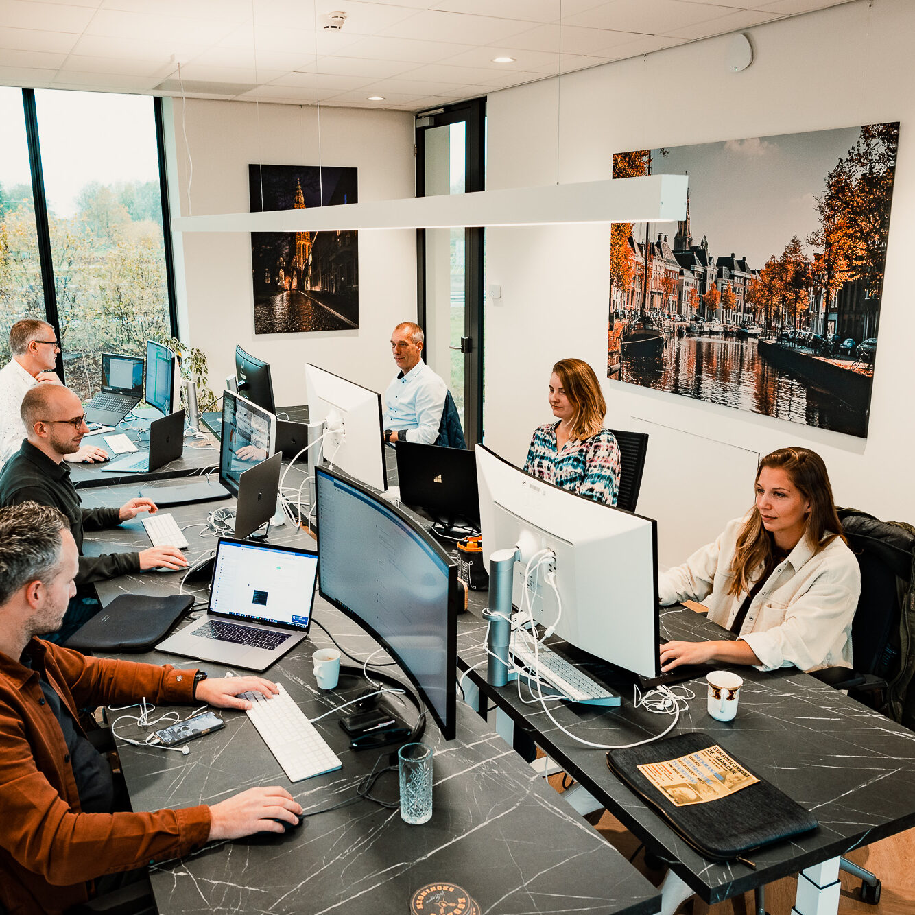 BI consultants New Nexus Data Solutions aan het werk