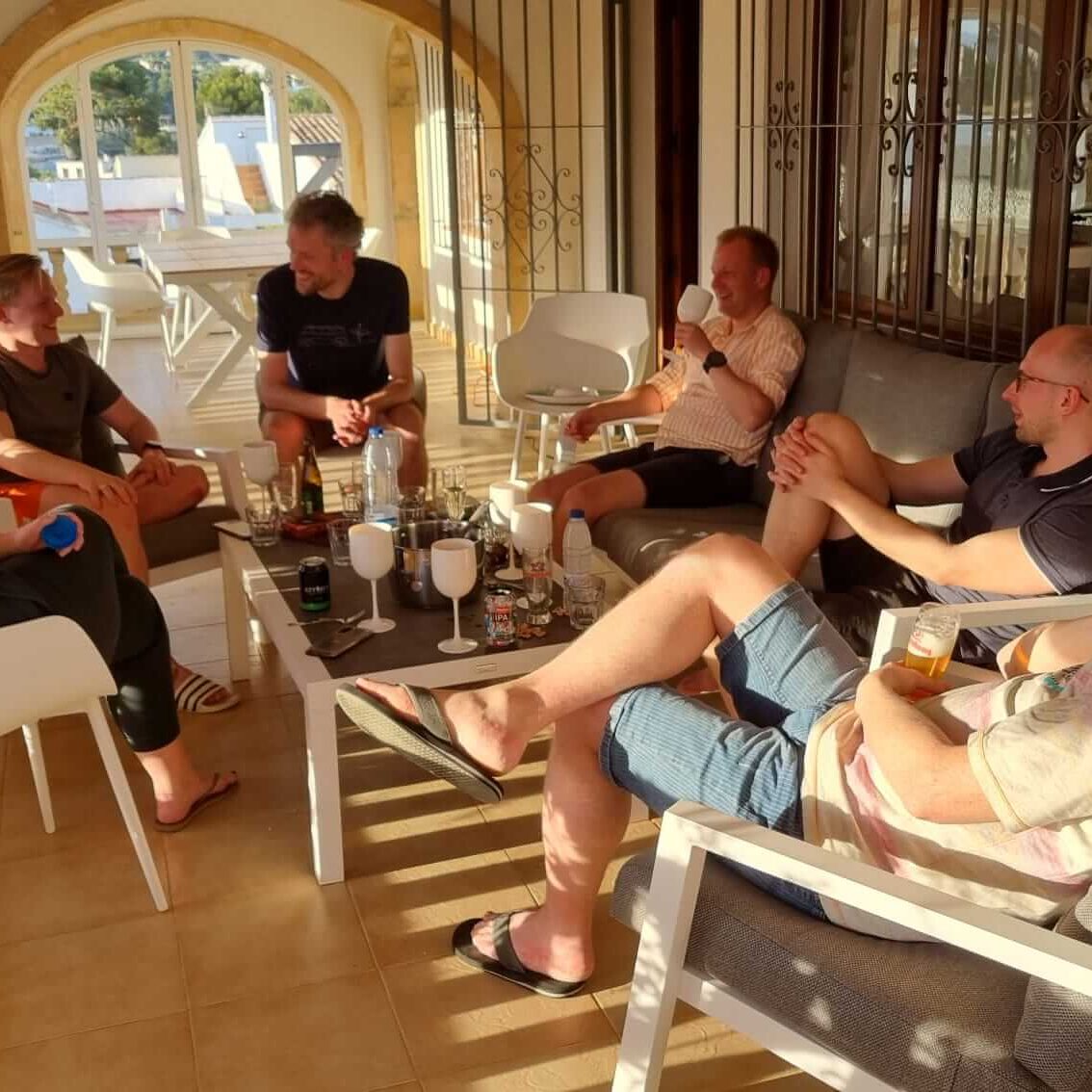 Team Data Solution van New Nexus op workation in Spanje