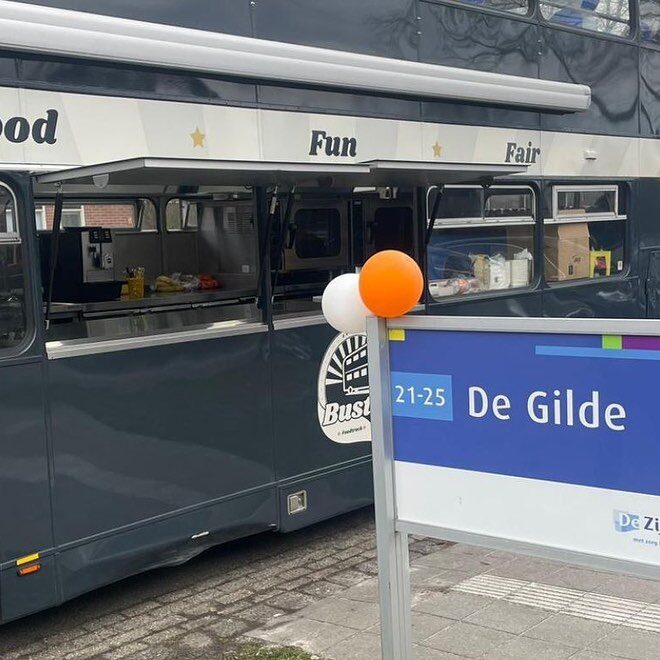 Buster foodtruck bij zorginstelling De Zijlen