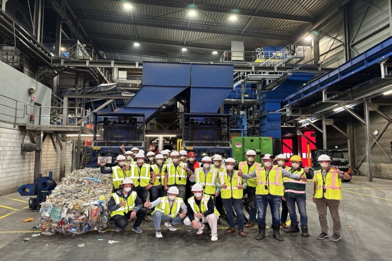 Bedrijfsbezoek NPAL-leden bij recyclebedrijf Ormin