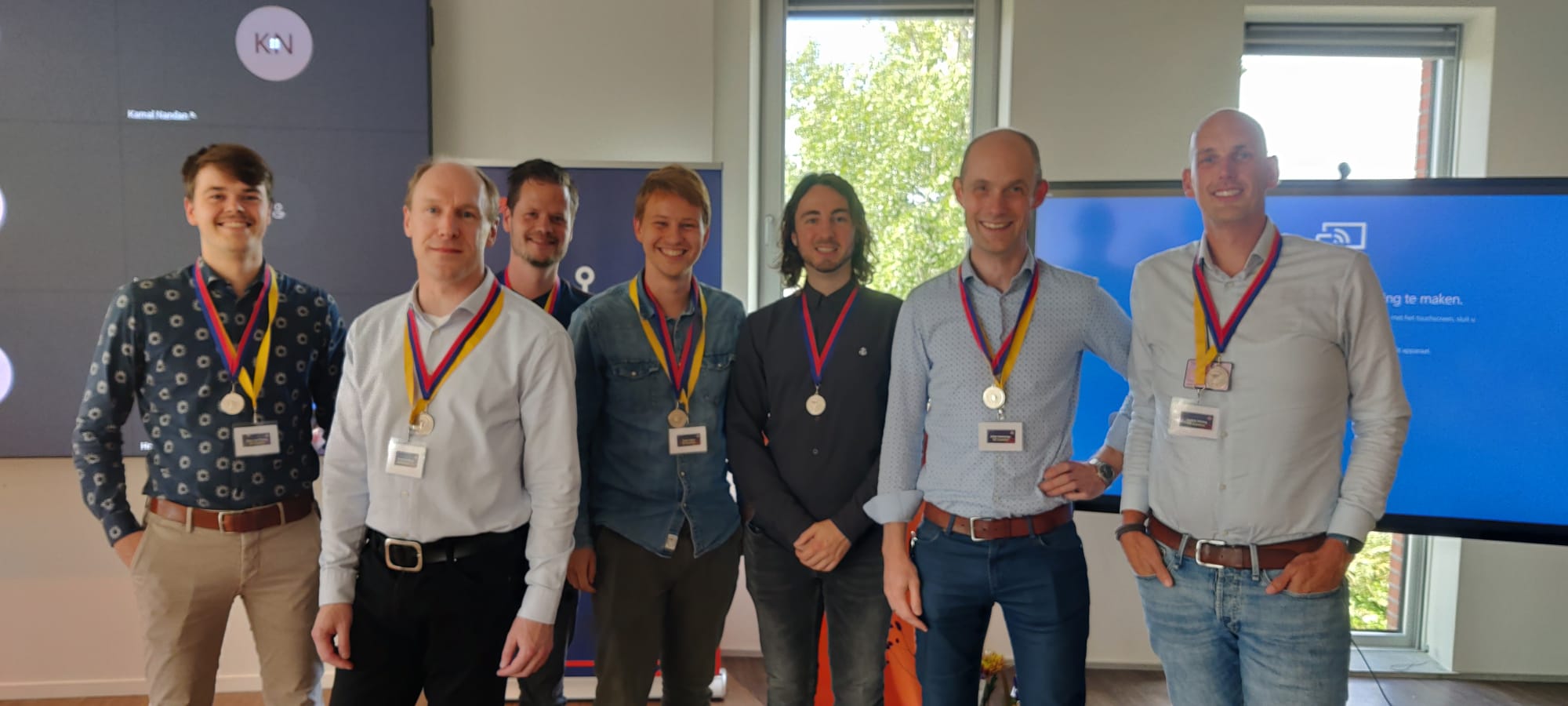 Team Oscar RDW AI Champions Het team Gift Guardians met daarin ook New Nexus collega Oscar Koster