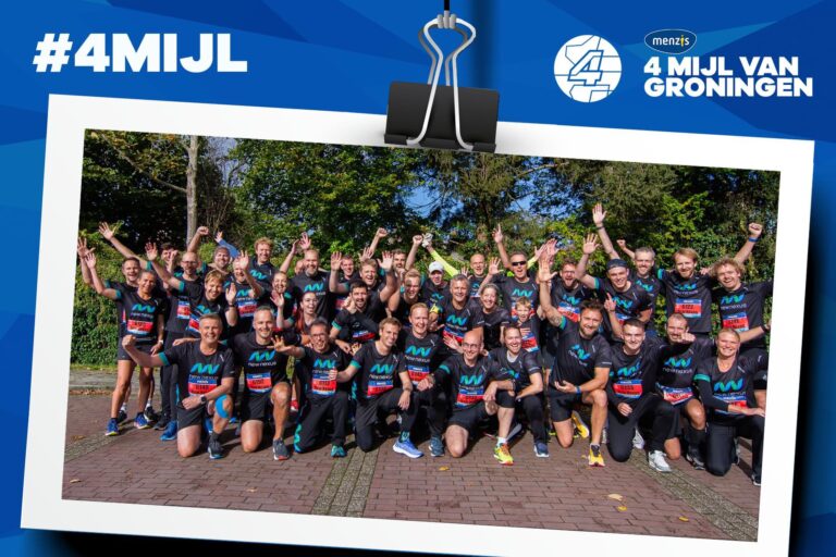 Groepsfoto 4 Mijl van Groningen 2024