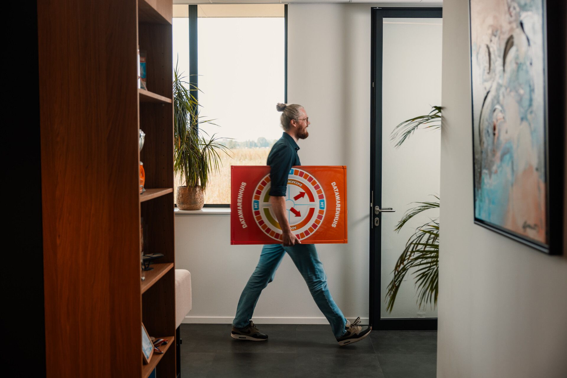 Allard Datawarenhuisgame wandelend bord website