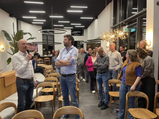 collega’s aan het woord bij havensessie