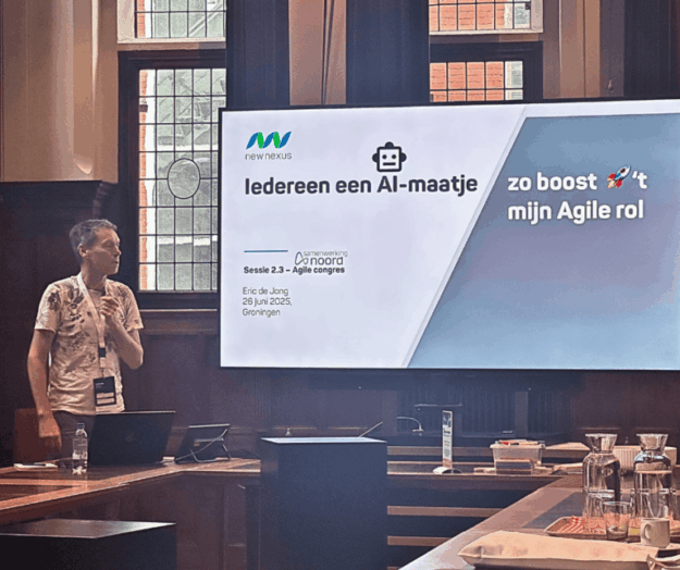 Eric de Jong geeft AI workshop op Agile Congres Eric de Jong geeft AI workshop op Agile Congres