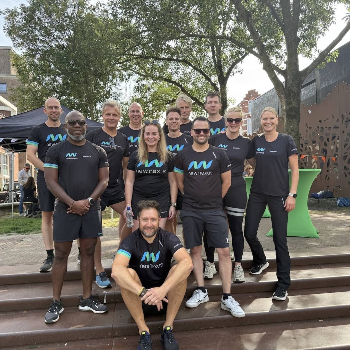 Teamfoto drakenbootrace