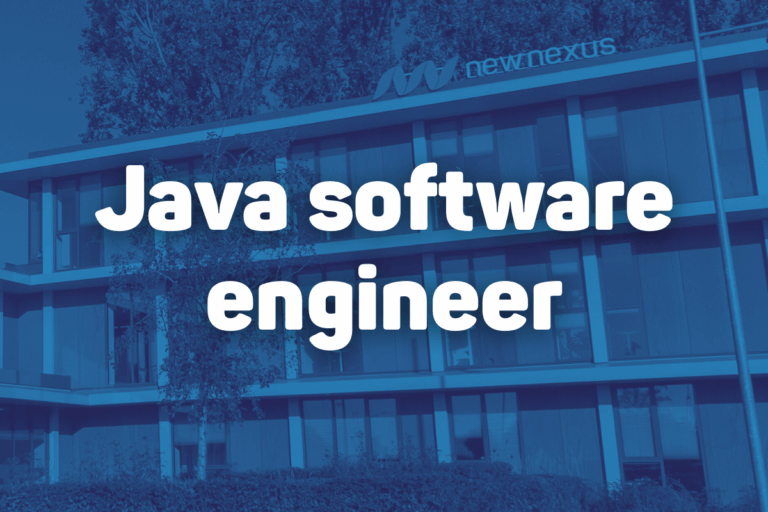 Vacature Java software engineer