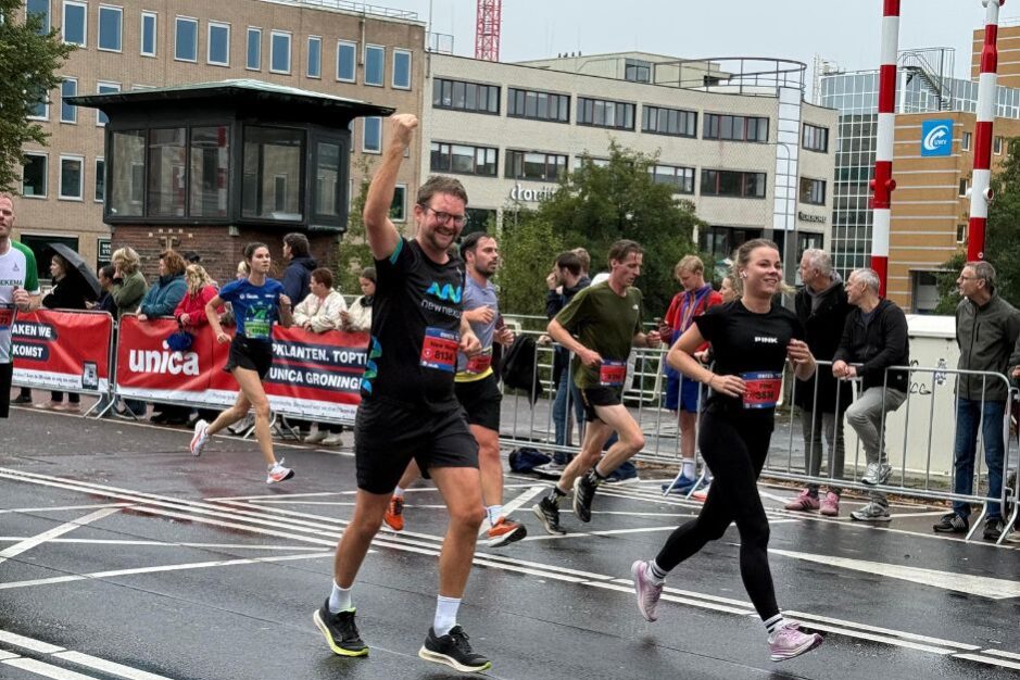 Lopers 4 mijl van Groningen