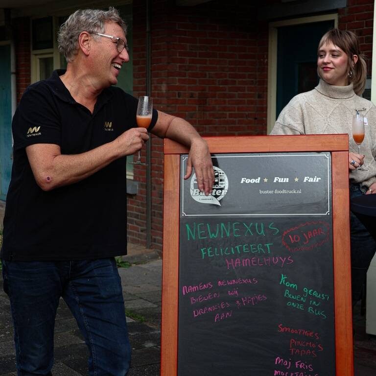 Harrie de Vries verzorgd de catering bij het Hamelhuys