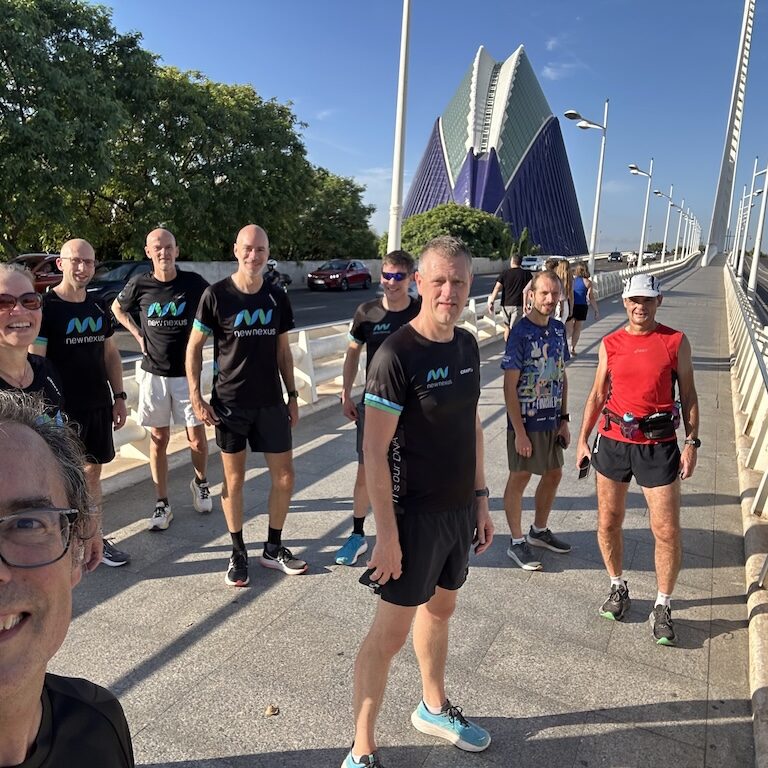 Rondje hardlopen door Valencia