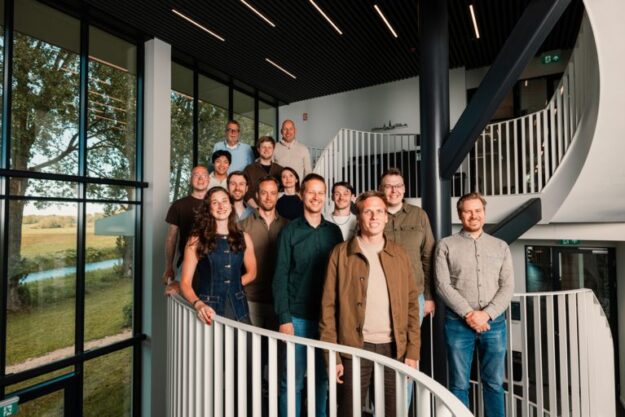 AI Solutions team New Nexus op de wenteltrap AI Solutions team New Nexus op de wenteltrap